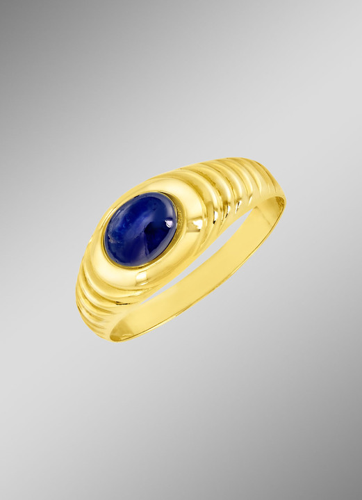 Ringe - Damenring mit echt Safir, in Größe 160 bis 220, in Farbe  Ansicht 1