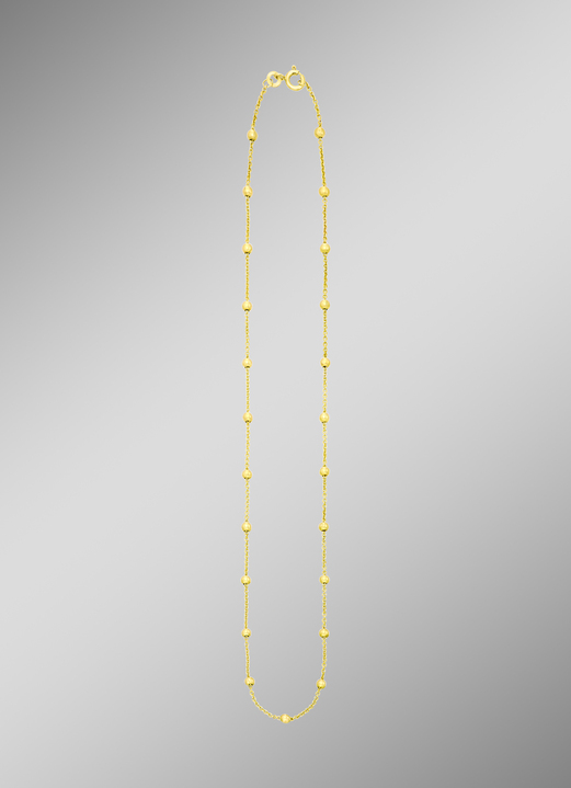 ohne Steine / mit Zirkonia - Elegante Halskette, in Farbe  Ansicht 1