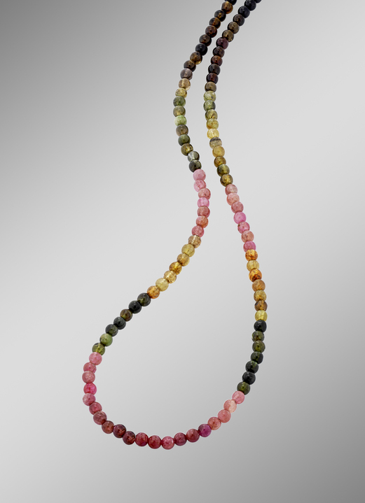 Damen-Modeschmuck - Halskette mit Turmalin, in Farbe  Ansicht 1