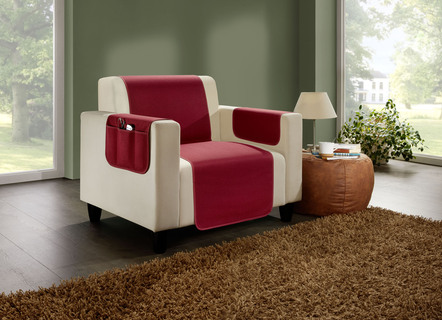 Stilvolle Sesselschoner für Relaxsessel in hochwertiger Qualität