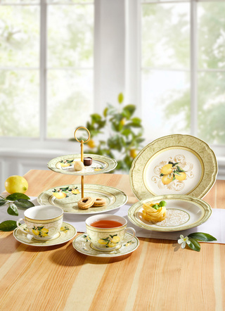 Hochwertige Fine-Bone-China-Porzellan-Serie