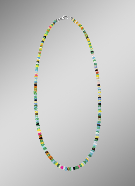 Halsketten & Armbänder - Halskette mit Multi Kristallopal, in Farbe  Ansicht 1
