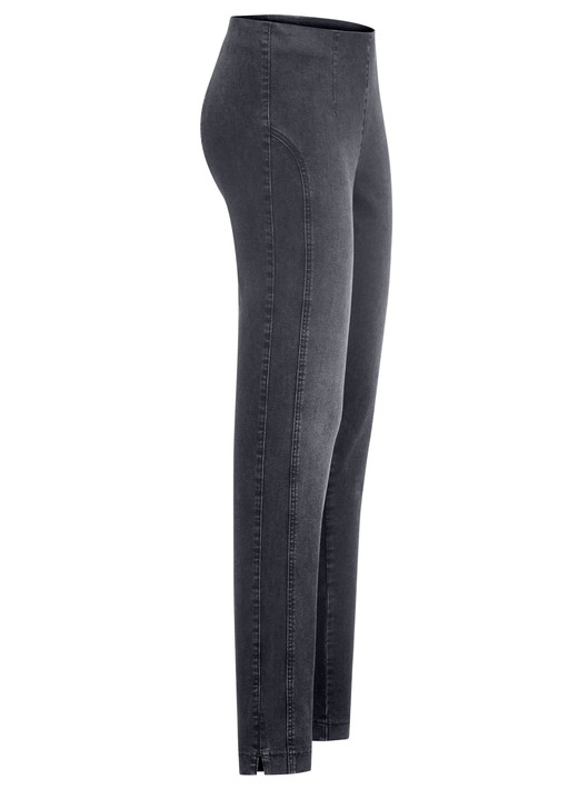 Hosen - Jeans in Schlupfform, in Größe 018 bis 052, in Farbe DUNKELGRAU Ansicht 1