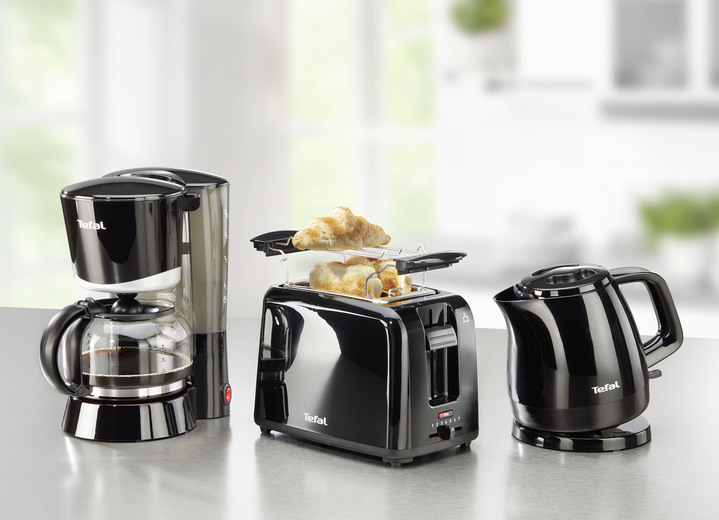 Küchengeräte-Serien - Tefal Frühstücksserie im kompakten Design, in Farbe SCHWARZ, in Ausführung Toaster