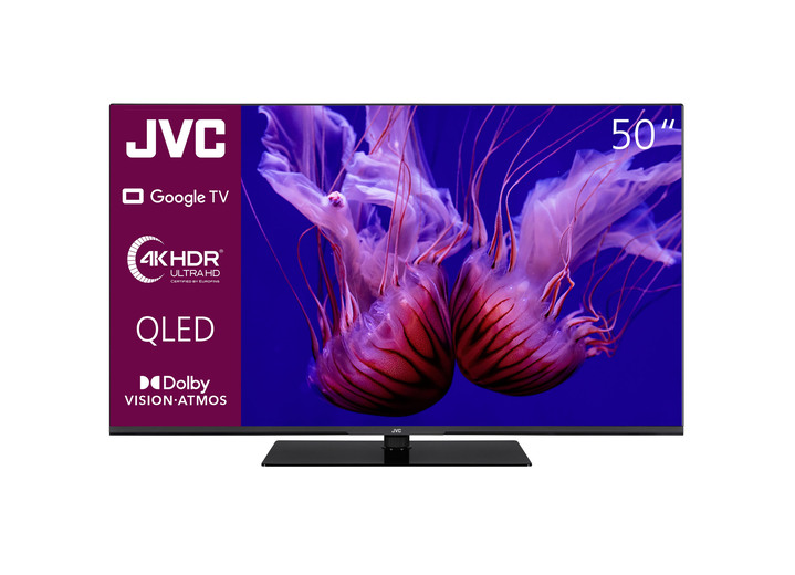 Fernseher - JVC LT-VGQ8255 4K-Ultra-HD QLED-Fernseher, in Farbe SCHWARZ Ansicht 1