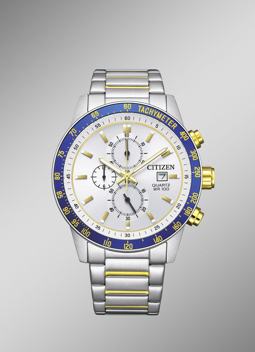 Citizen - Citizen-Quartz-Herrenchronograph in Bicolor, in Farbe  Ansicht 1