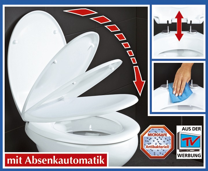 WC-Sitz | Hachenburg Brigitte Badezimmer - mit Absenk-Automatik