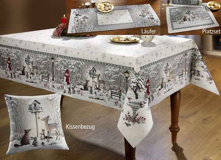 Tisch- und Raumdekoration aus | Gobelin Tischdecken - Brigitte Hachenburg