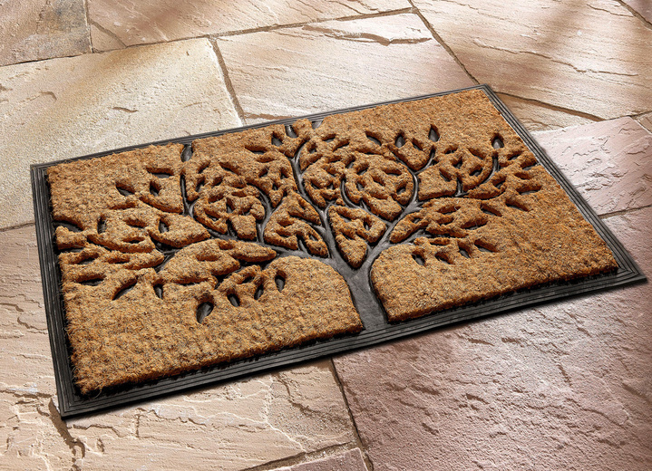 Fußmatte mit Baum-Motiv - Fußmatten