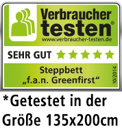 Greenfirst“- Bettwaren-Programm - | „F.A.N.“ von Hachenburg Bettwaren Brigitte