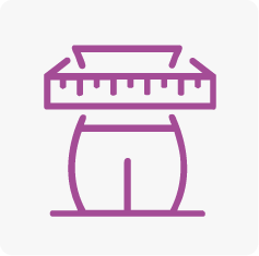 Icon Größentabelle für Damen